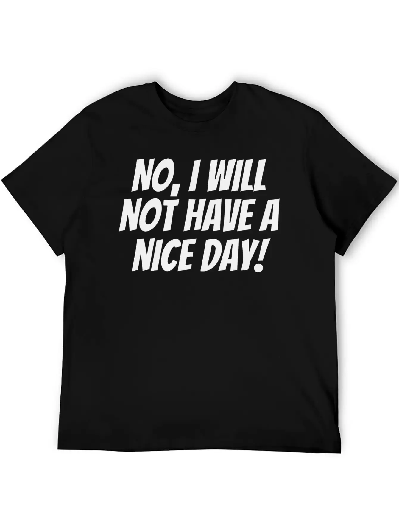 A Nice Day Unisex Casual T-Shirt – Clean Design For Daily Comfort