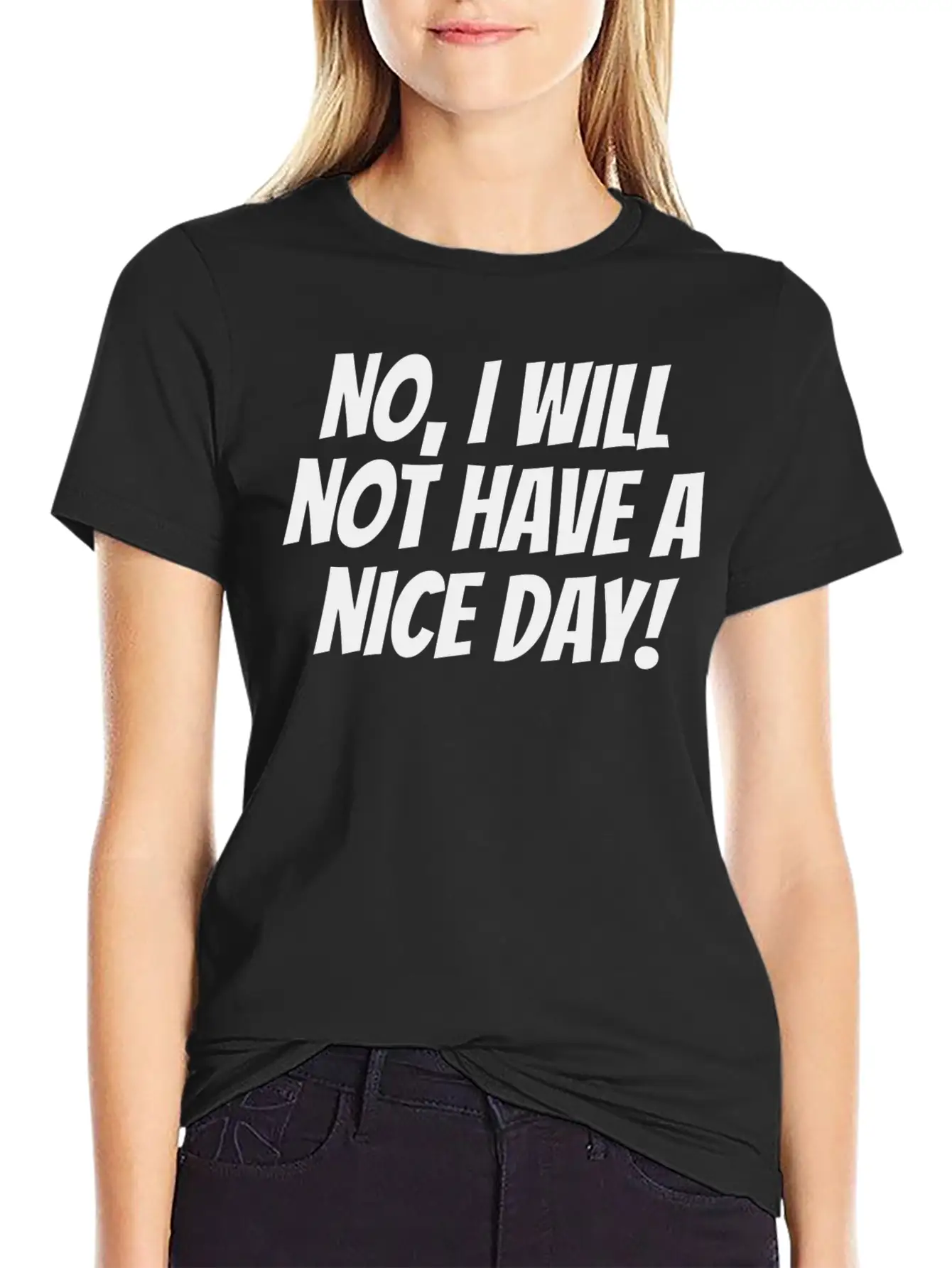 A Nice Day Unisex Casual T-Shirt – Clean Design For Daily Comfort