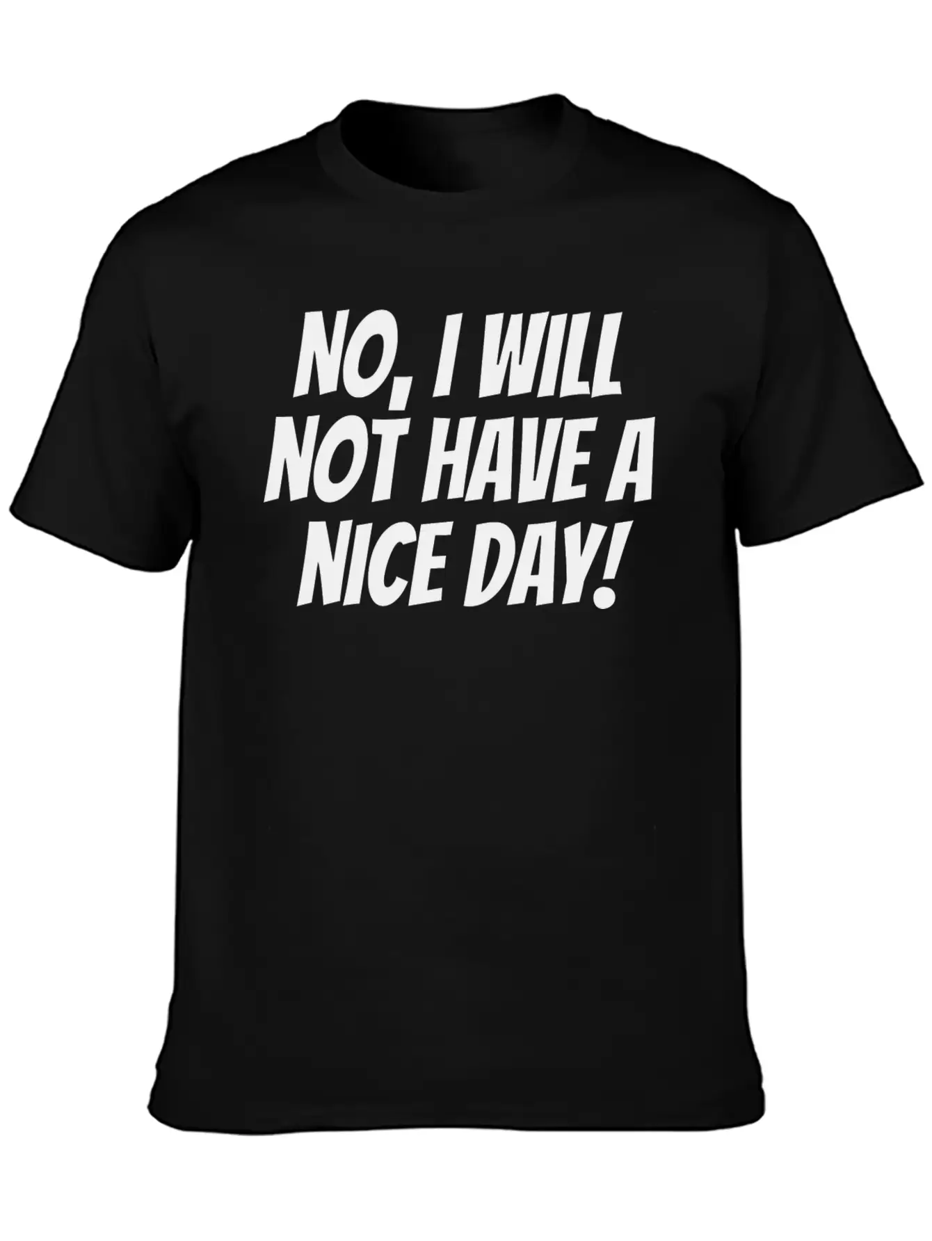 A Nice Day Unisex Casual T-Shirt – Clean Design For Daily Comfort