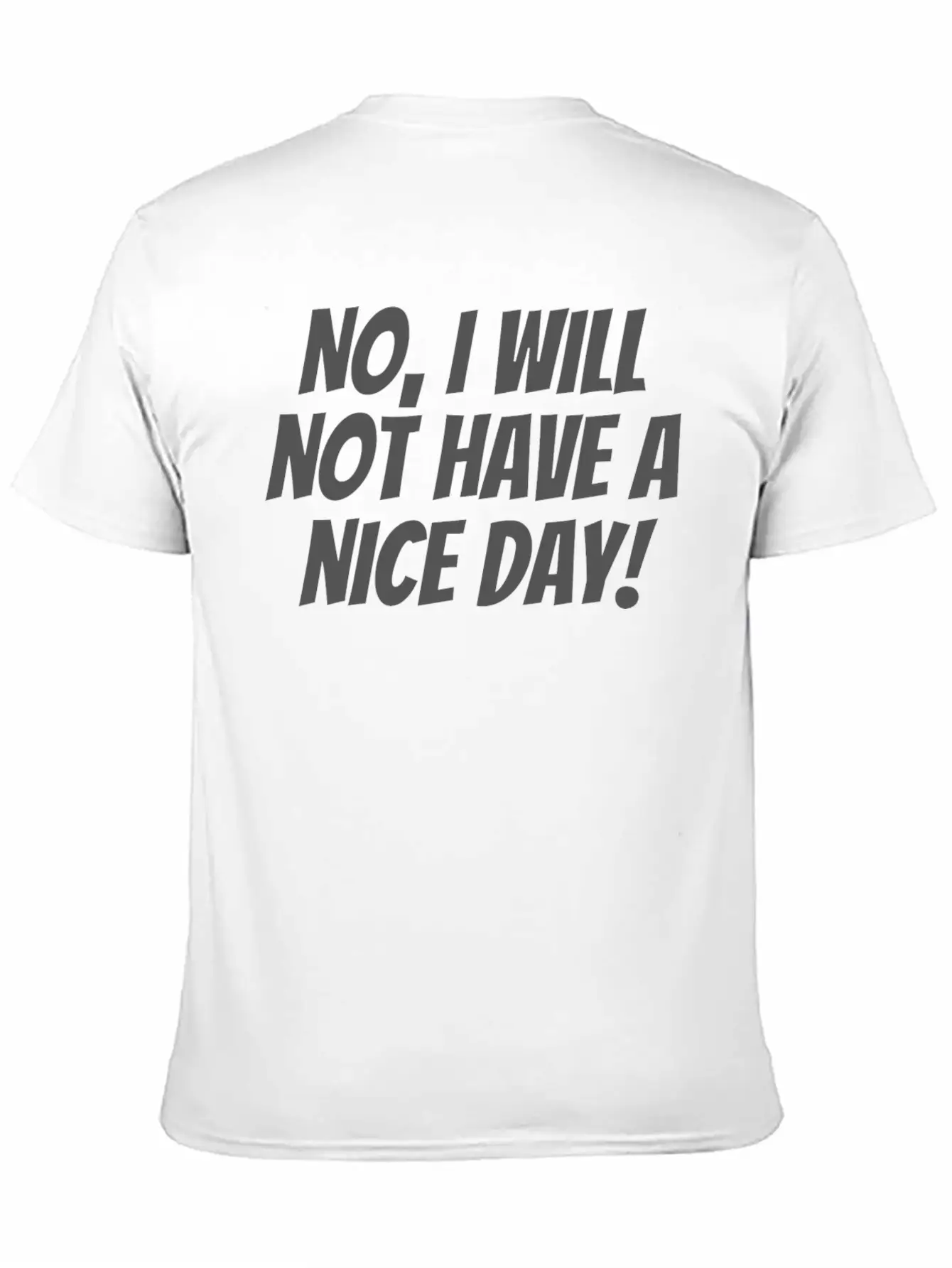 A Nice Day Unisex Casual T-Shirt – Clean Design For Daily Comfort