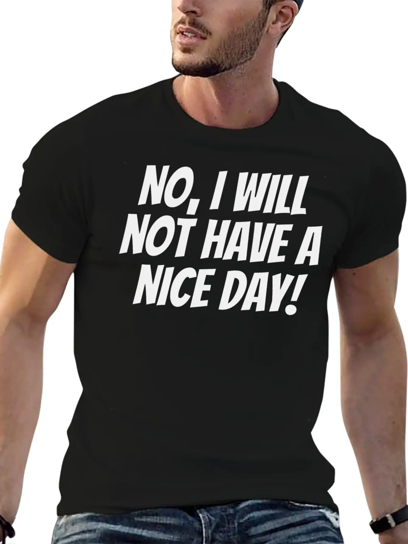 A Nice Day Unisex Casual T-Shirt – Clean Design For Daily Comfort