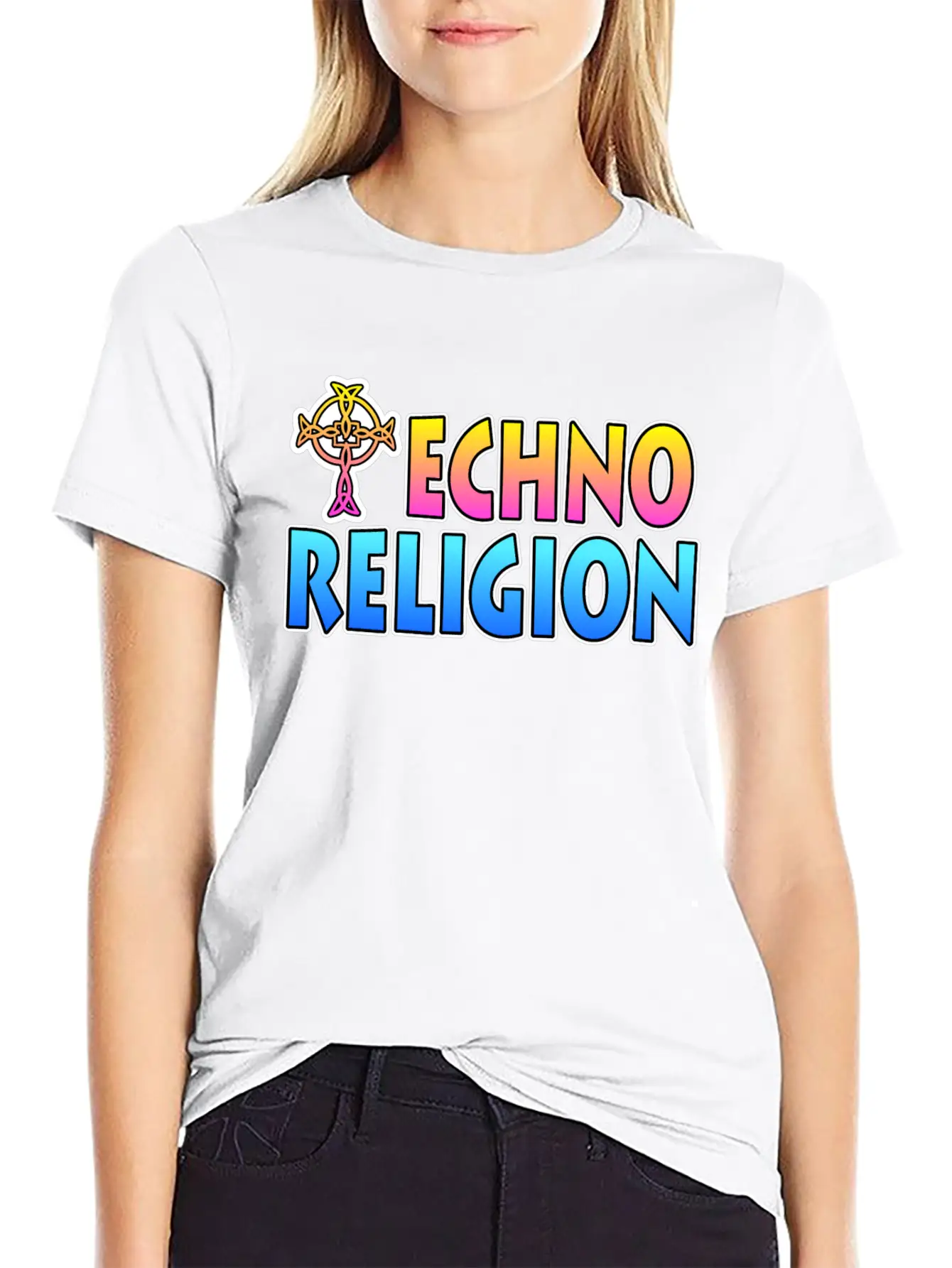 A Techno Tee For Music Lovers Saying "Techno Unisex Casual T-Shirt – Clean Design For Daily Comfort