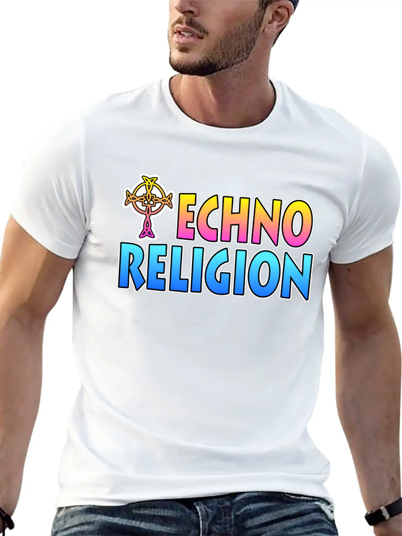 A Techno Tee For Music Lovers Saying "Techno Unisex Casual T-Shirt – Clean Design For Daily Comfort
