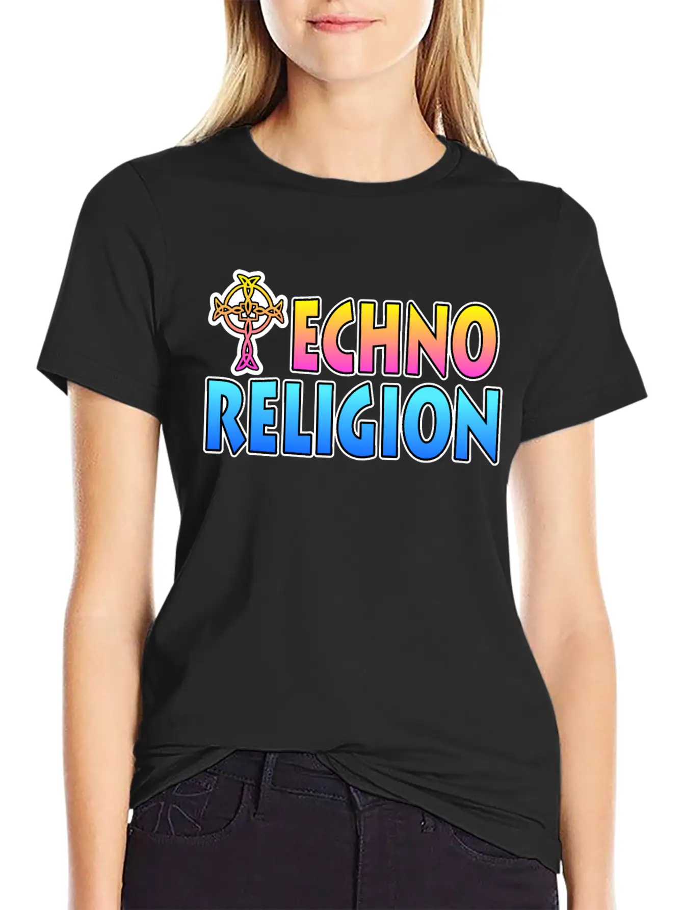A Techno Tee For Music Lovers Saying "Techno Unisex Casual T-Shirt – Clean Design For Daily Comfort