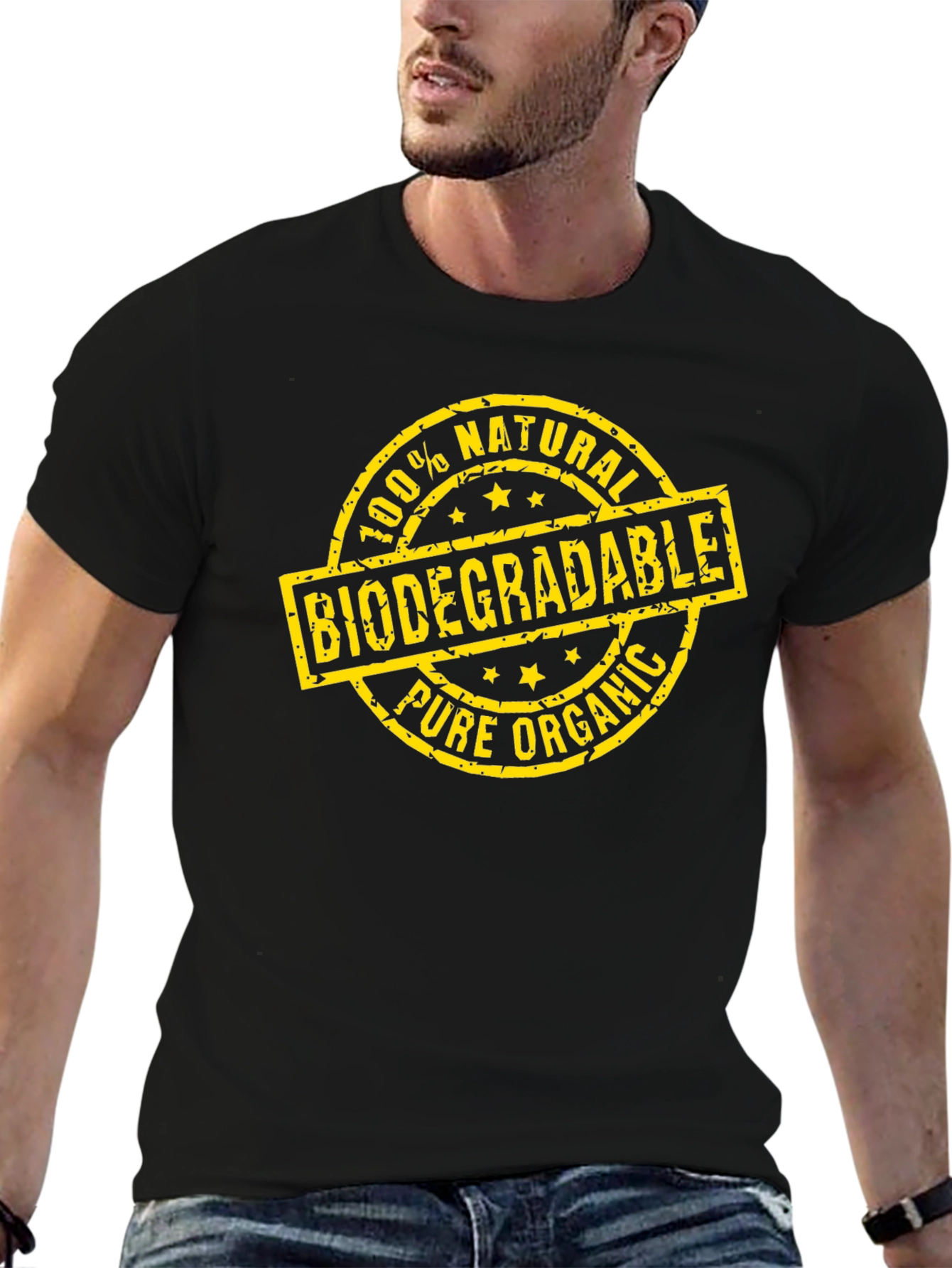 Biodegradable Organic Cotton T-Shirt