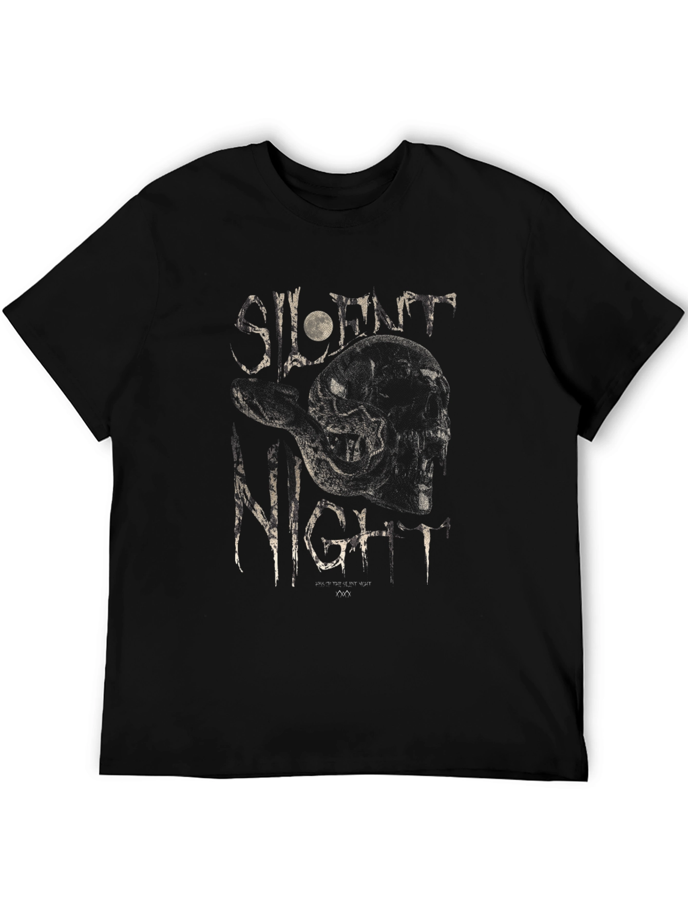 Silent Night Skull T-Shirt