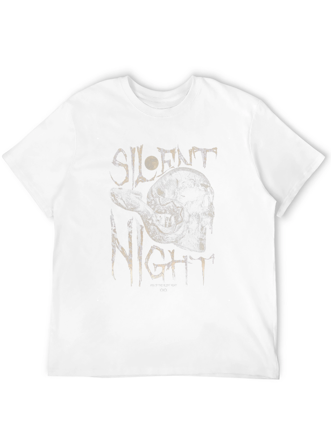 Silent Night Skull T-Shirt
