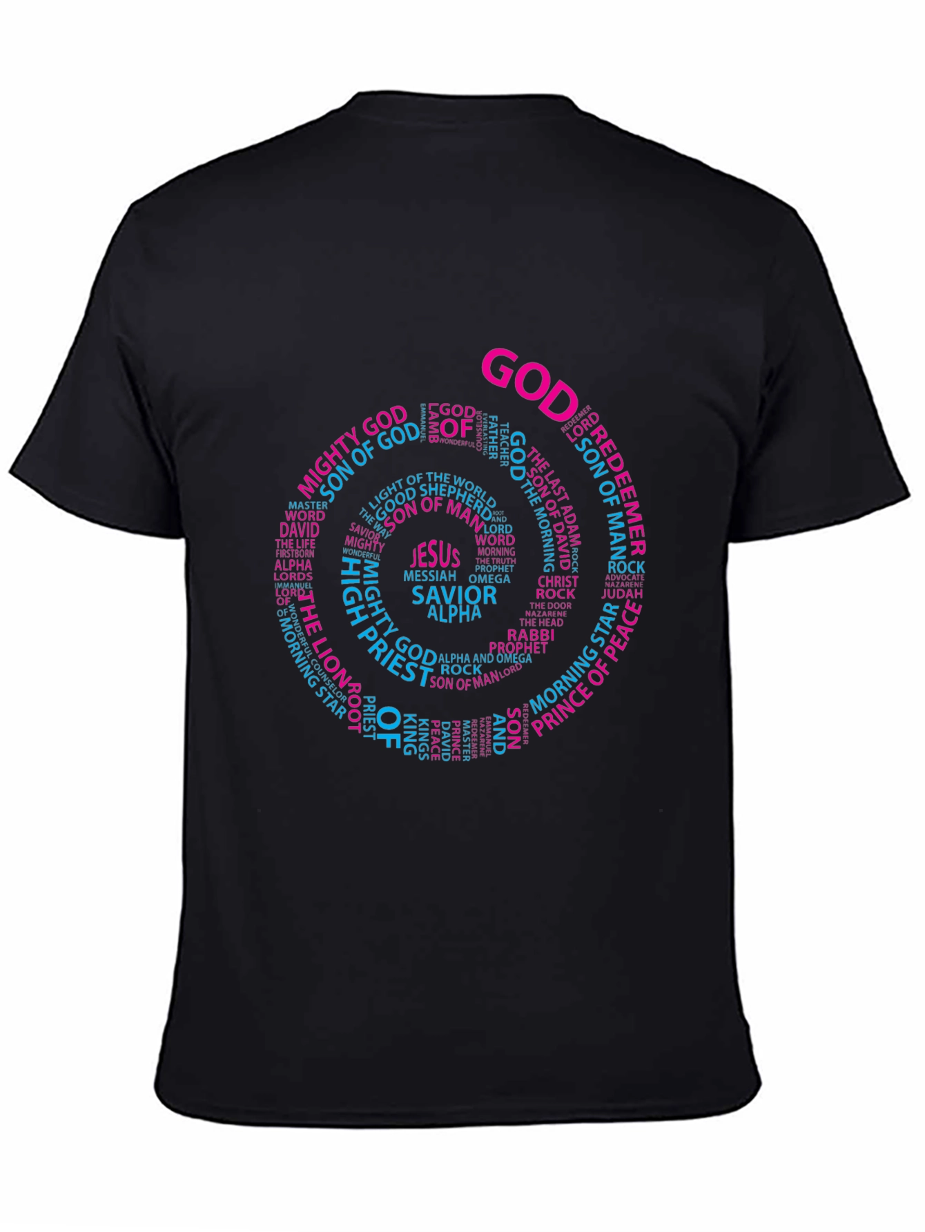 Faith Inspired Graphic Tee - GOD Circle