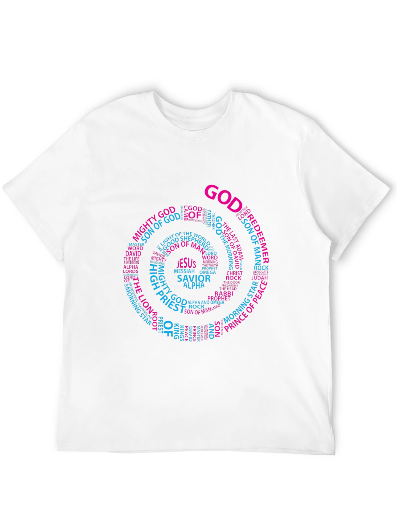Faith Inspired Graphic Tee - GOD Circle