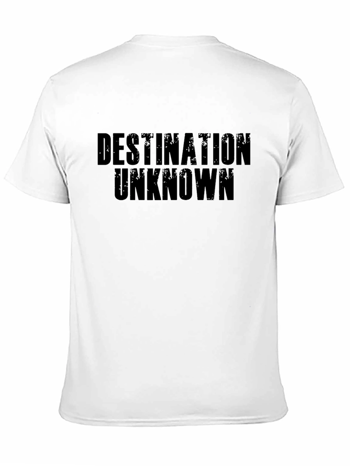 Destination Unknown Graphic T-Shirt - Black