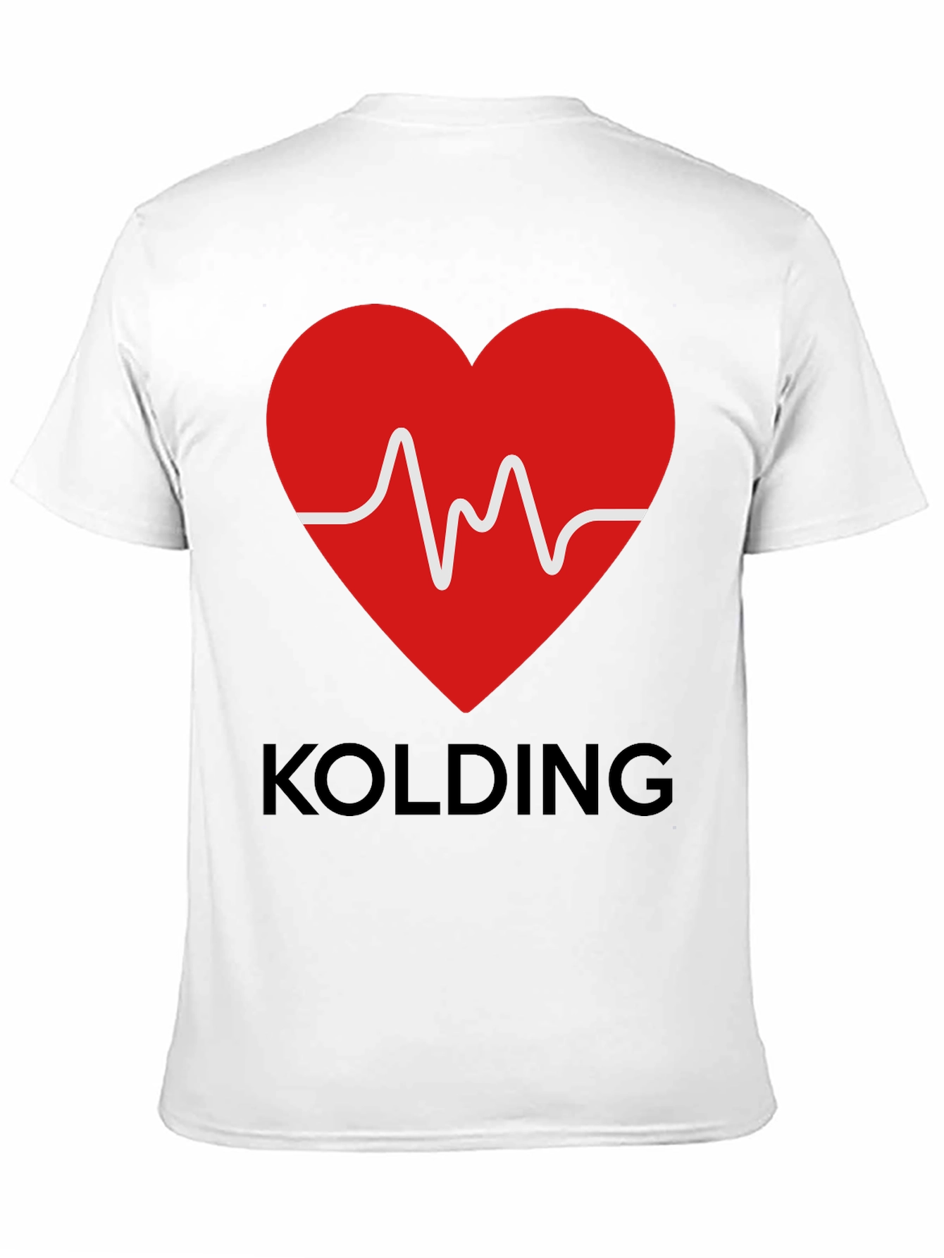 KOLDING Heartbeat Graphic T-Shirt - Stylish & Comfortable