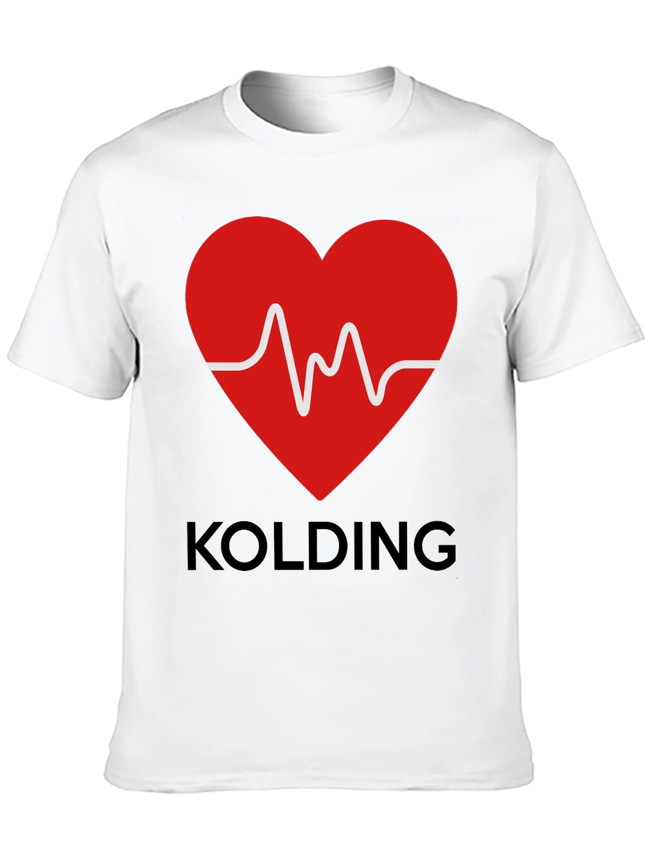 KOLDING Heartbeat Graphic T-Shirt - Stylish & Comfortable