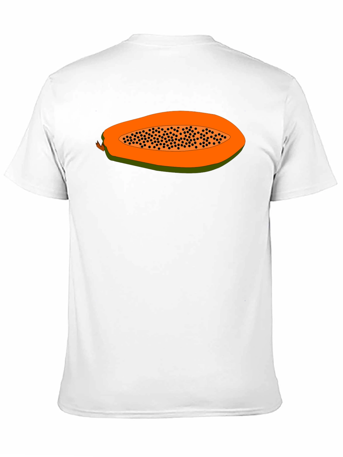 Papaya T-Shirt - Tropical Fruit Design