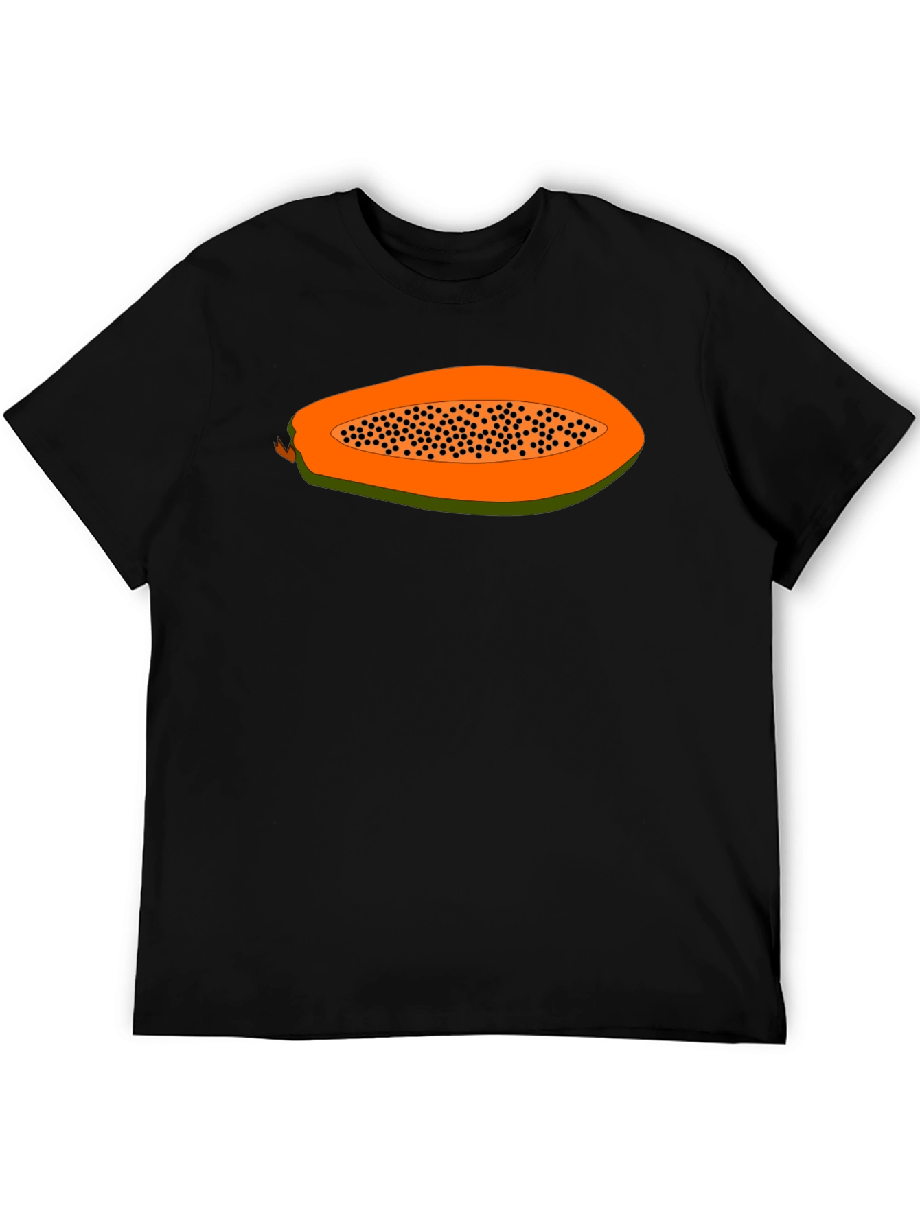 Papaya T-Shirt - Tropical Fruit Design