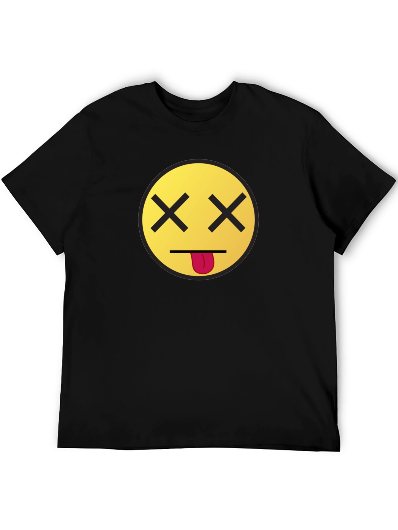 Dead Emoji Graphic Tee - Unisex Black T-Shirt