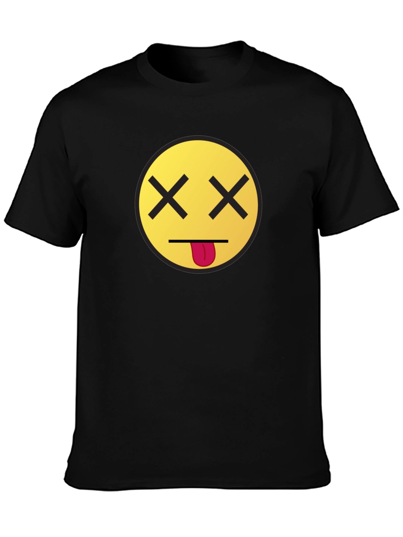 Dead Emoji Graphic Tee - Unisex Black T-Shirt