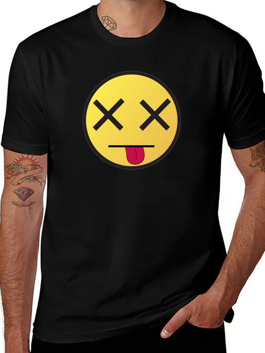 Dead Emoji Graphic Tee - Unisex Black T-Shirt