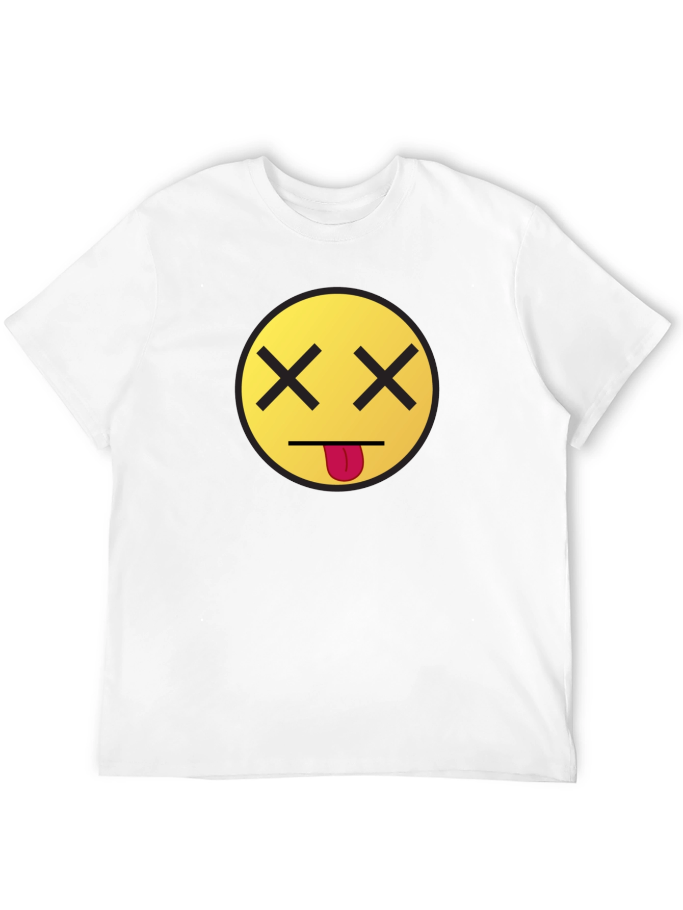 Dead Emoji Graphic Tee - Unisex Black T-Shirt