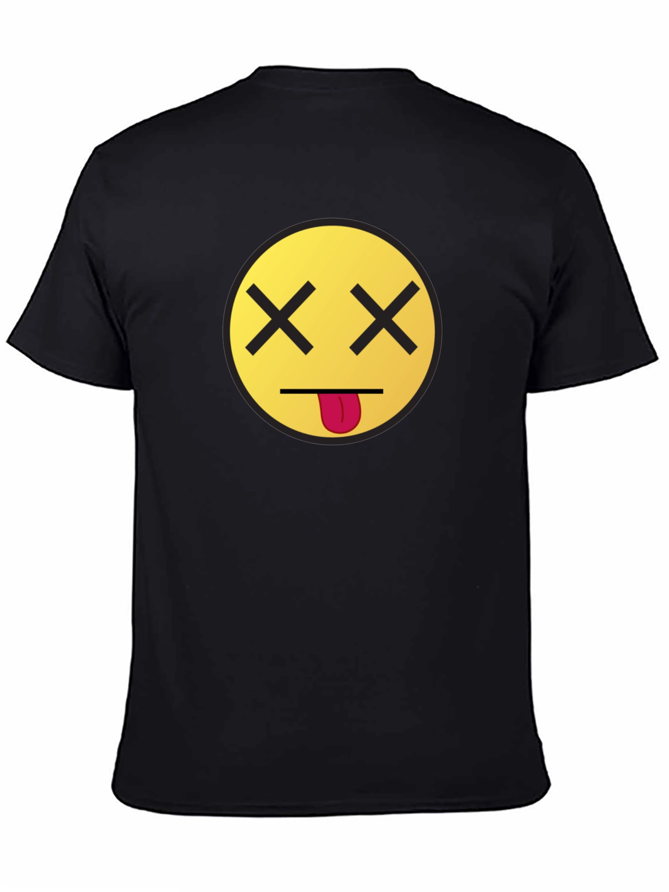Dead Emoji Graphic Tee - Unisex Black T-Shirt