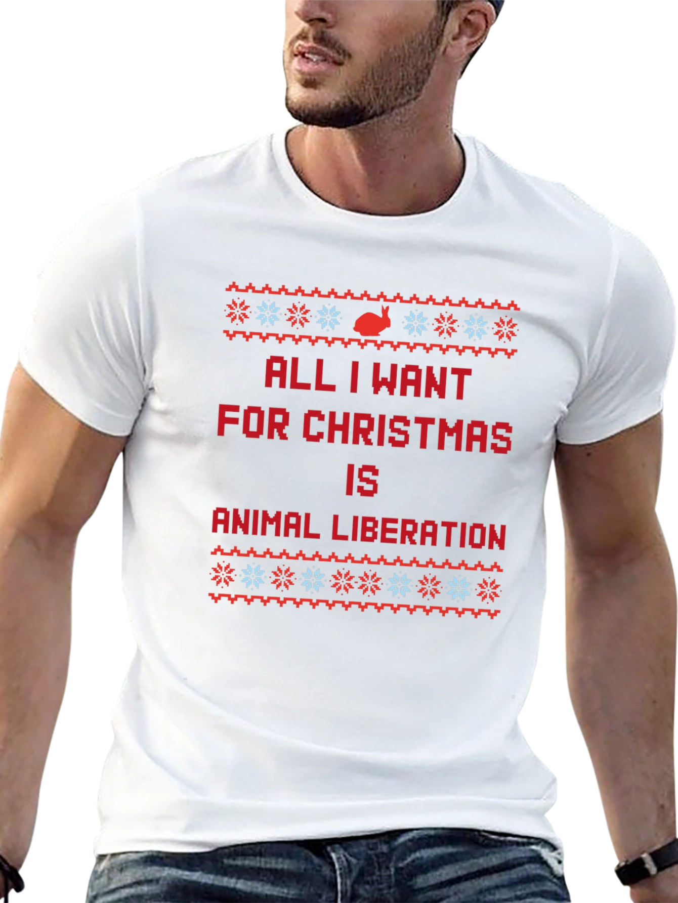 All I Want for Christmas Animal Liberation Tee