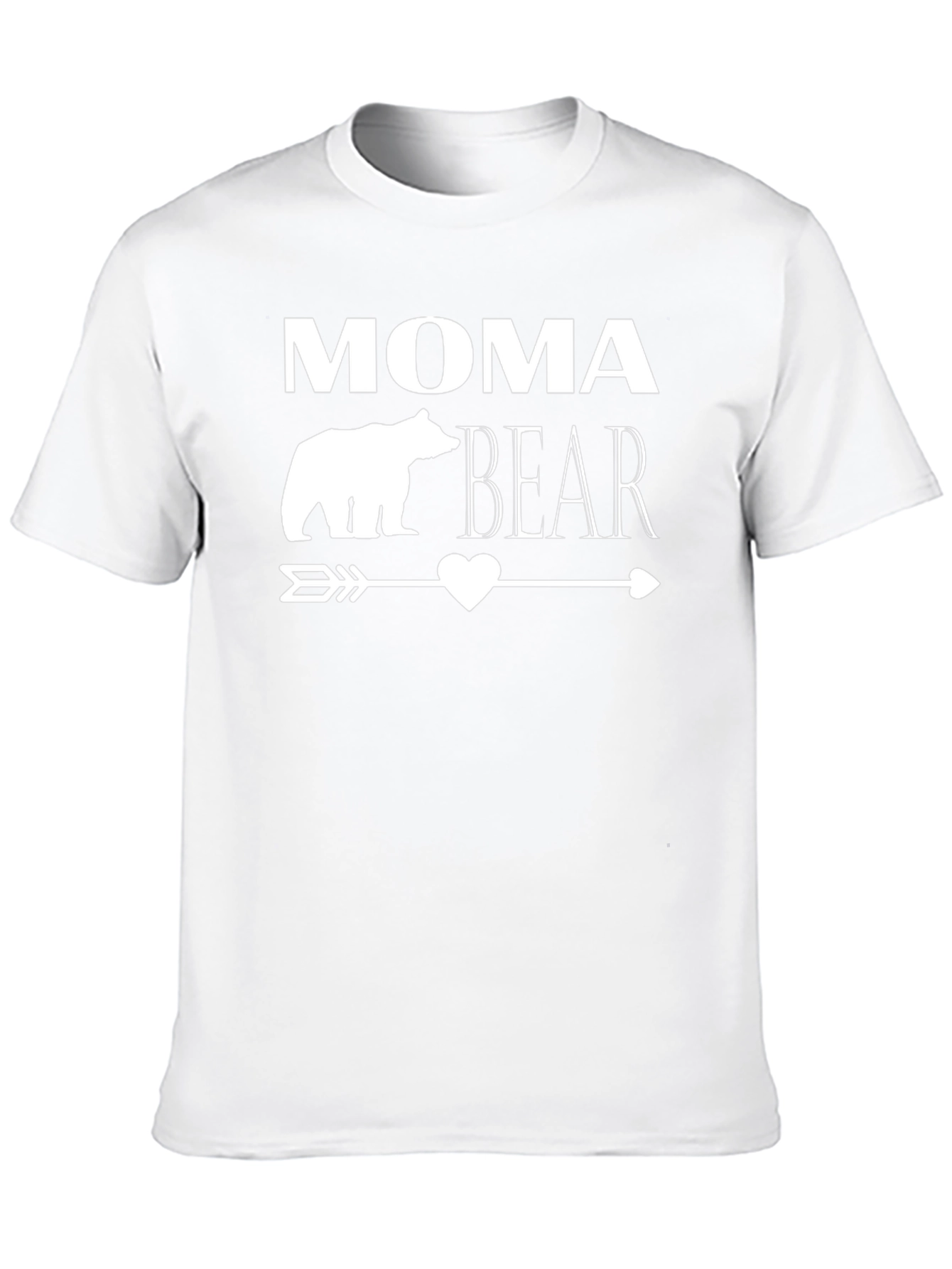 Moma Bear Graphic Tee - Black T-Shirt