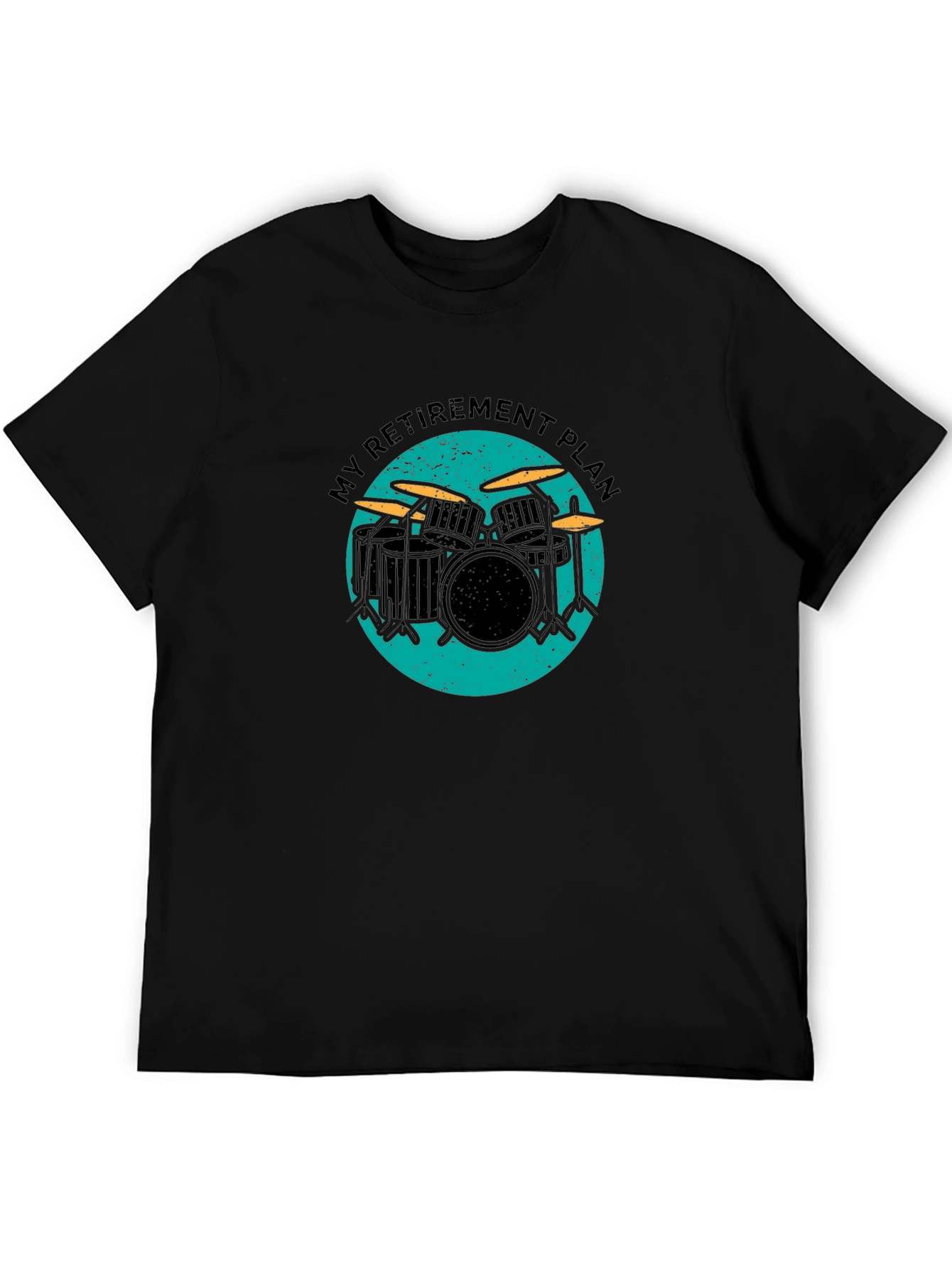 My Retirement Plan Drum Set Graphic Tee