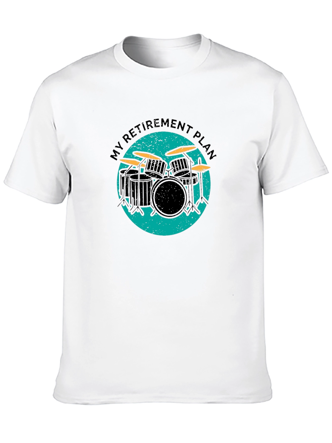 My Retirement Plan Drum Set Graphic Tee