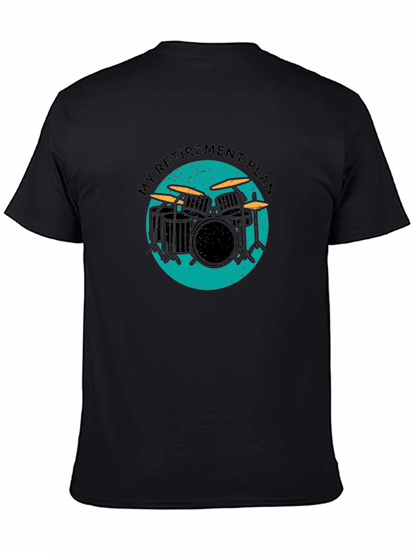 My Retirement Plan Drum Set Graphic Tee