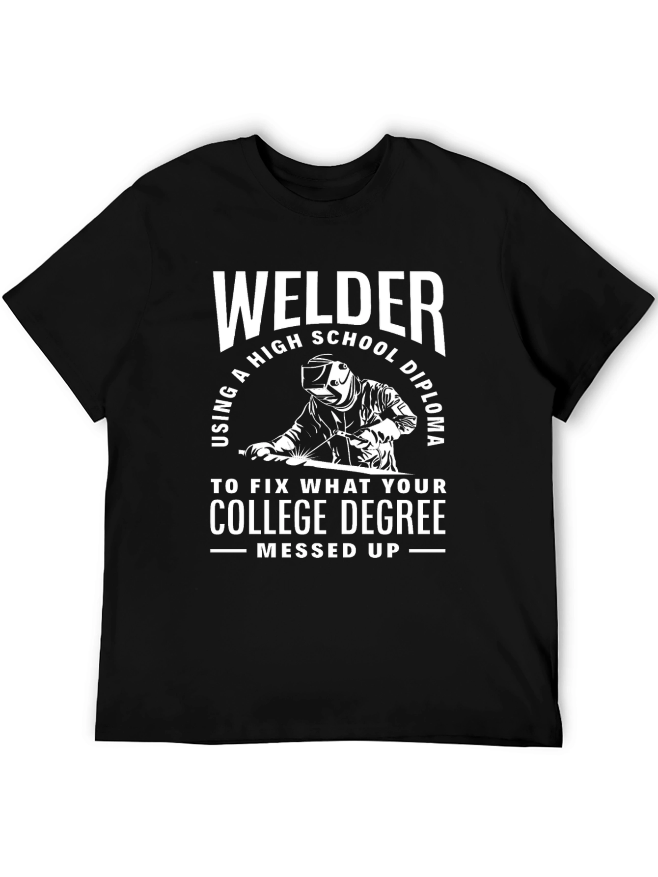 Welder High School Diploma T-Shirt