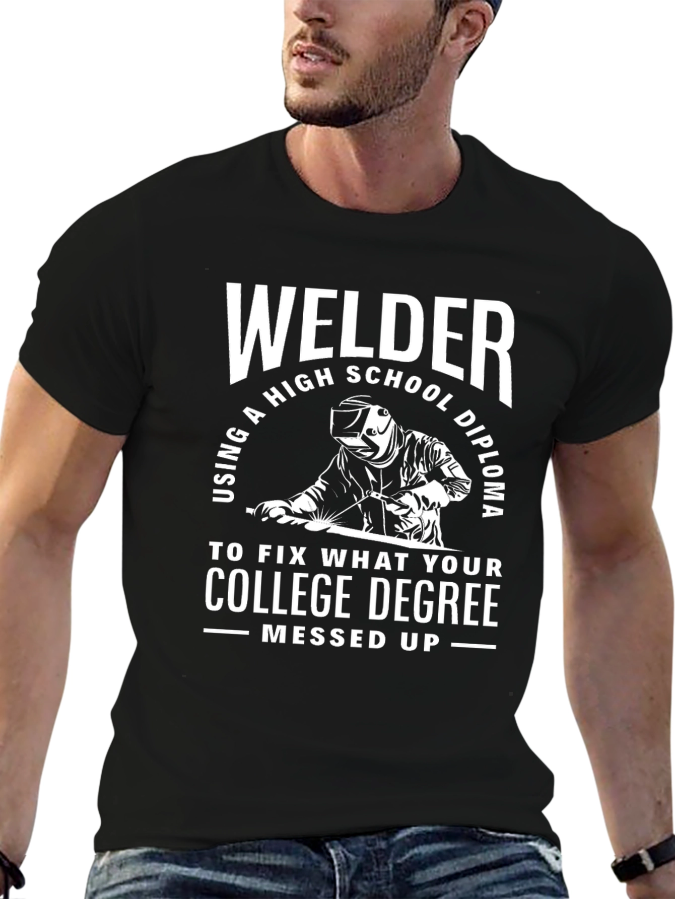 Welder High School Diploma T-Shirt