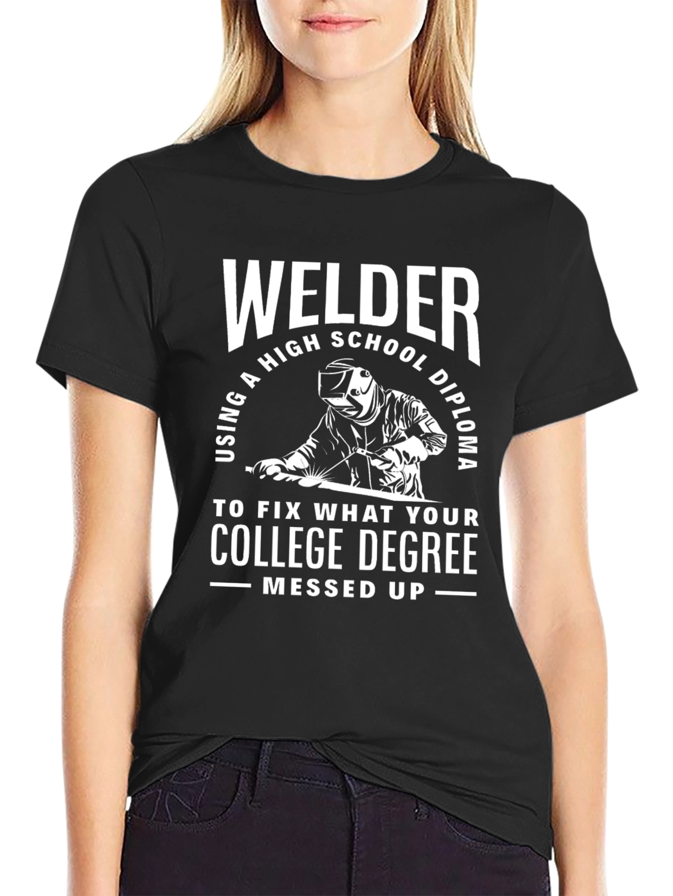 Welder High School Diploma T-Shirt