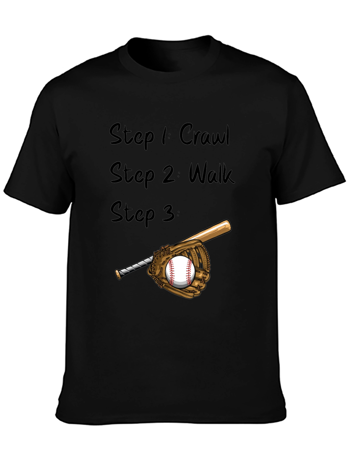 Baseball Fan T-Shirt - Step 3: Play Ball!