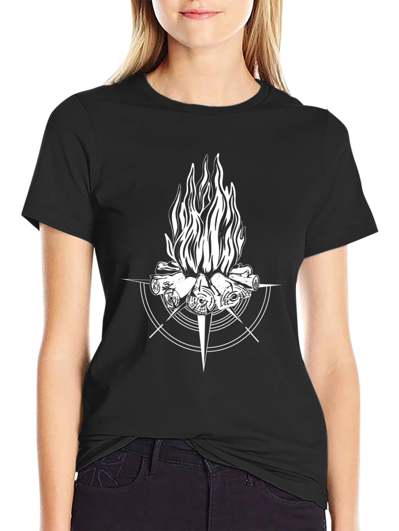 Campfire Graphic Tee - Adventure Ready