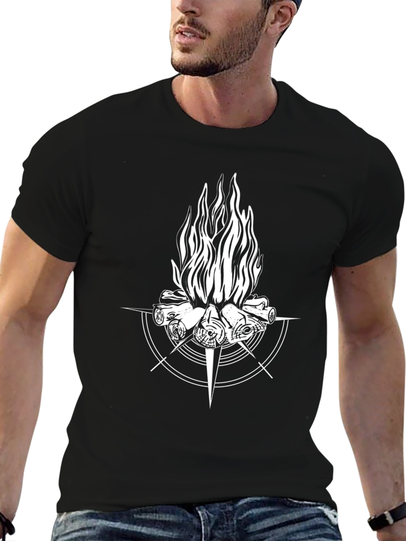Campfire Graphic Tee - Adventure Ready