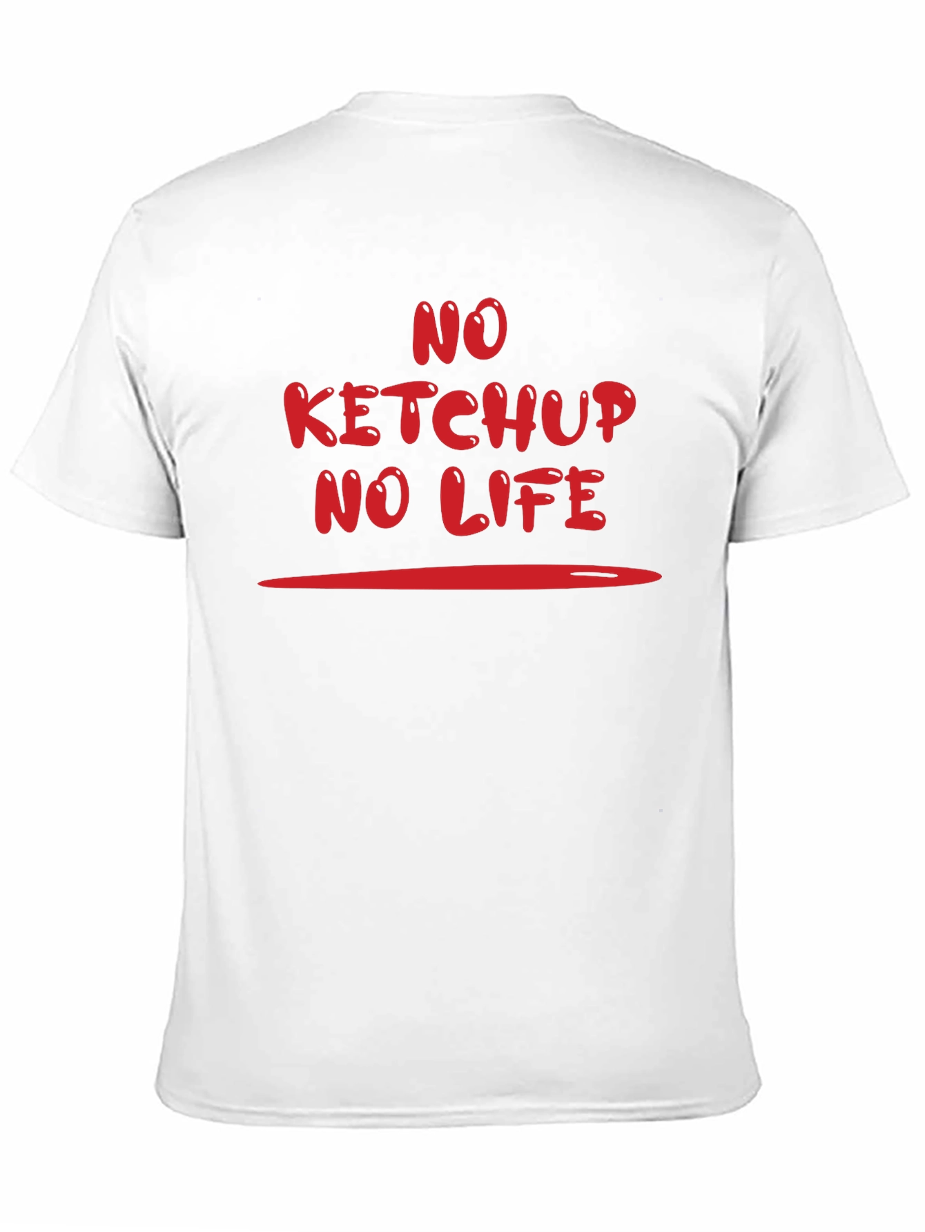 No Ketchup No Life Graphic T-Shirt