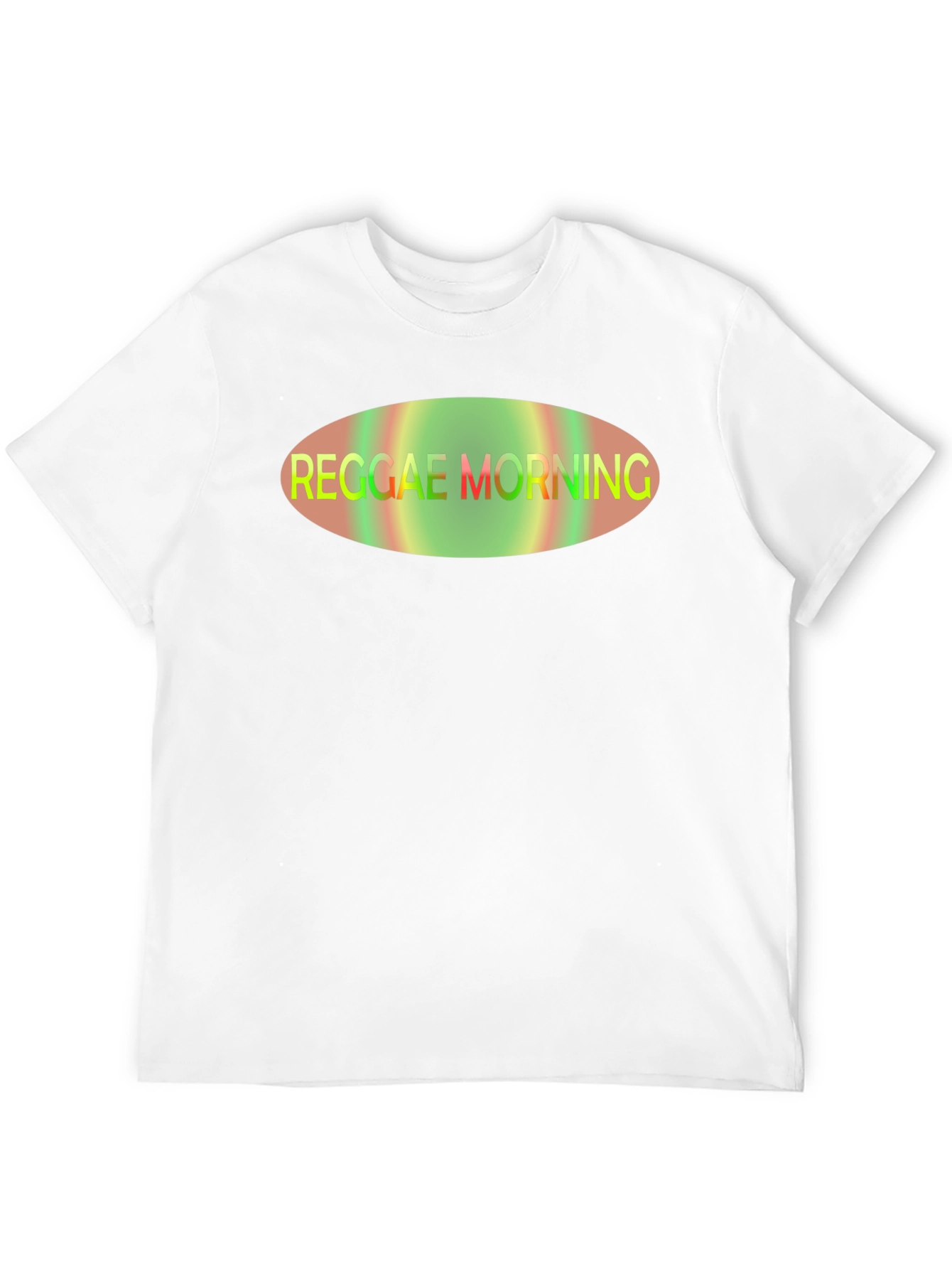 Reggae Morning Graphic T-Shirt - Black