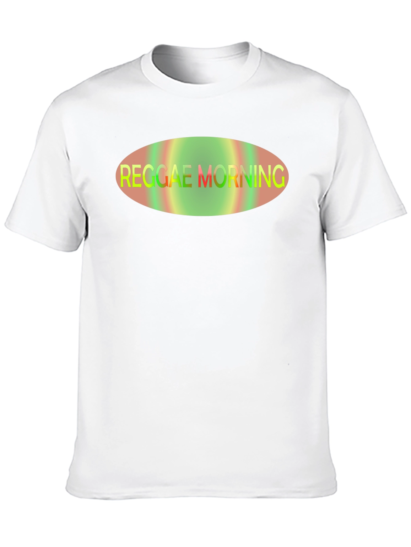 Reggae Morning Graphic T-Shirt - Black