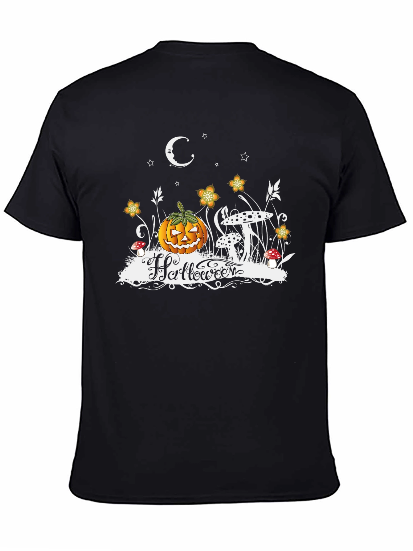 Halloween Pumpkin Moon T-Shirt