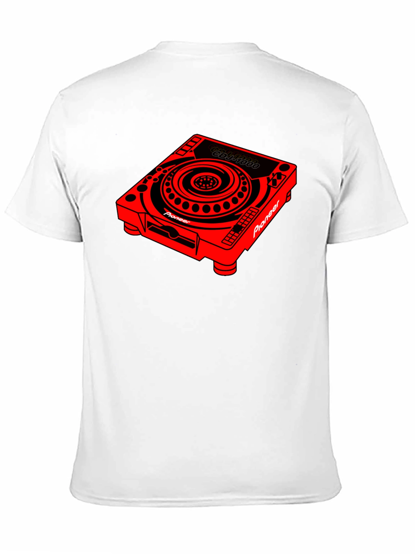 DJ CDJ-1000 Graphic Black Tee