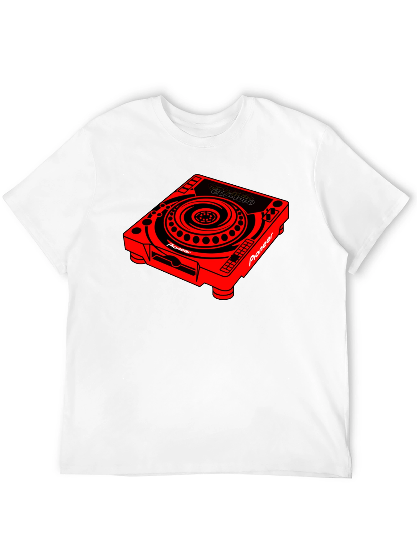 DJ CDJ-1000 Graphic Black Tee