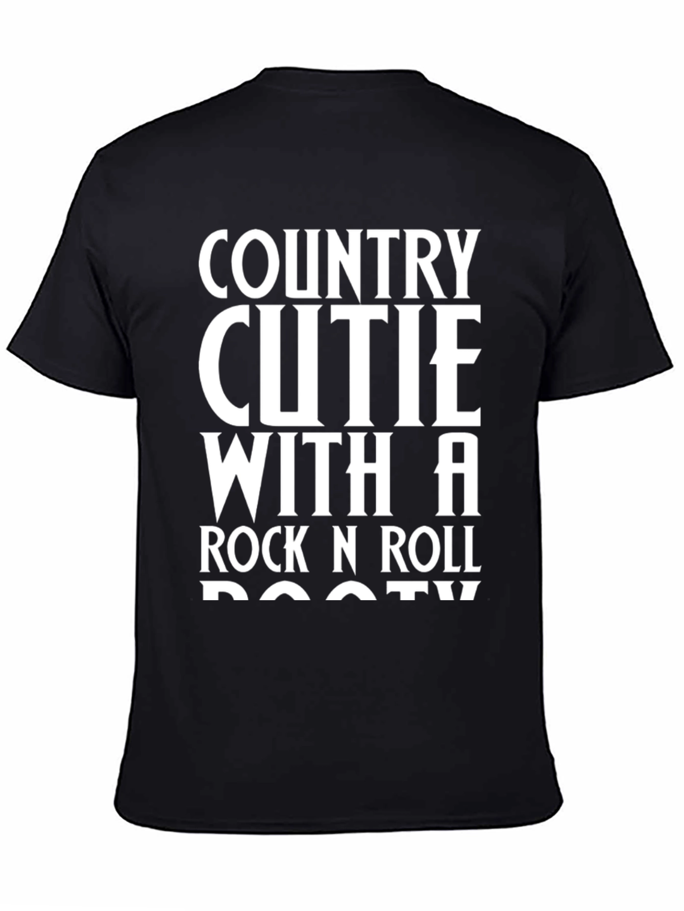 Country Cutie Rock n Roll Booty Graphic Tee