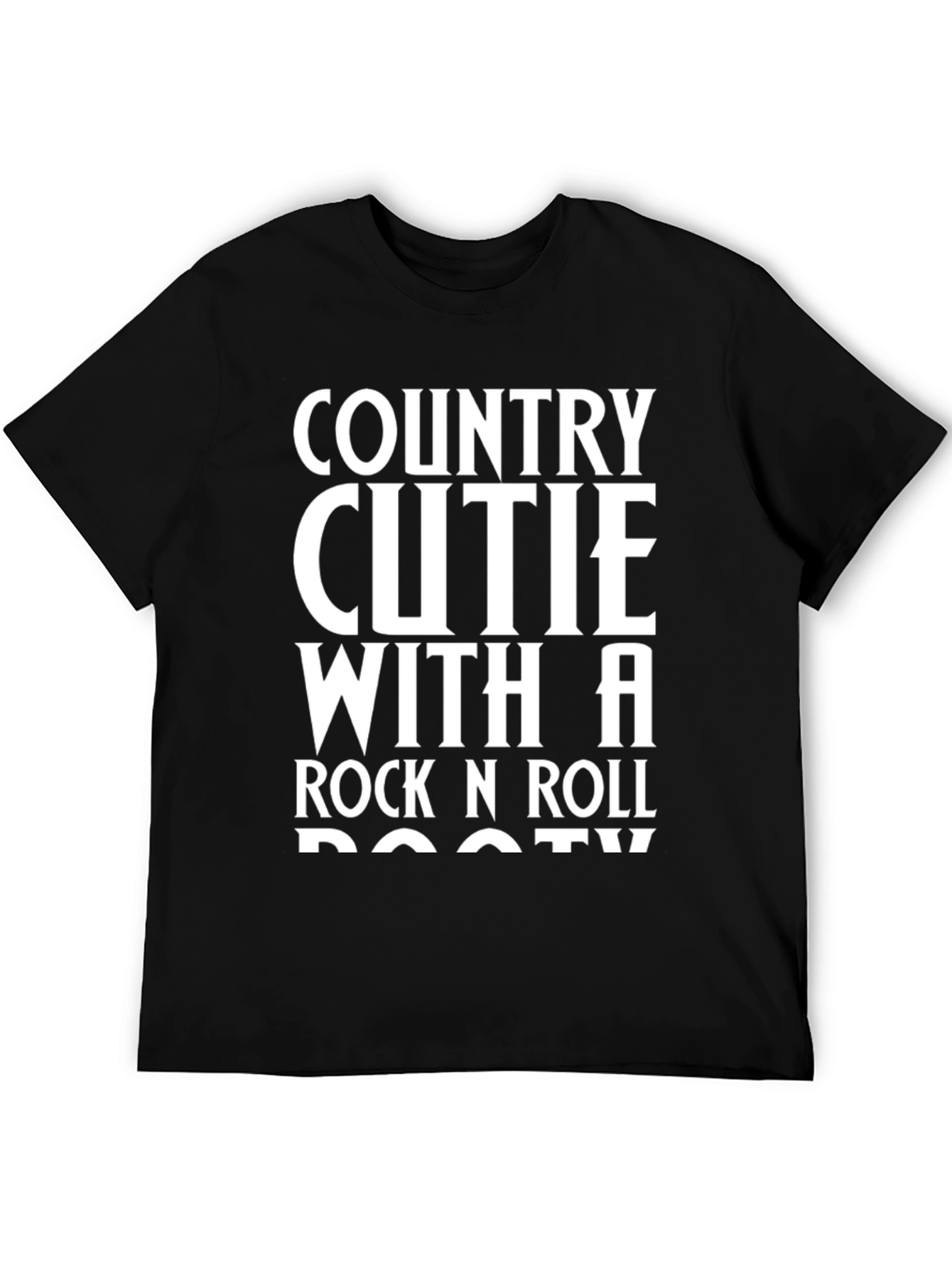 Country Cutie Rock n Roll Booty Graphic Tee