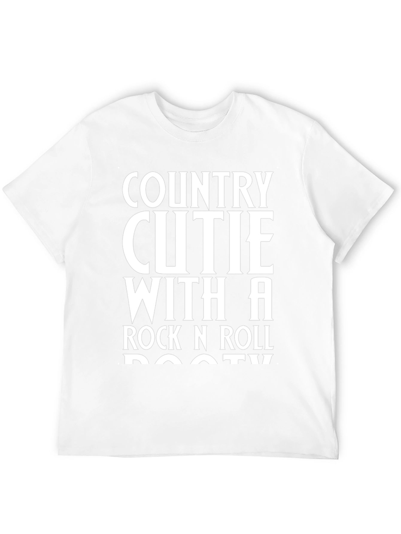 Country Cutie Rock n Roll Booty Graphic Tee