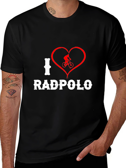 I Heart Radpolo Biking T-Shirt