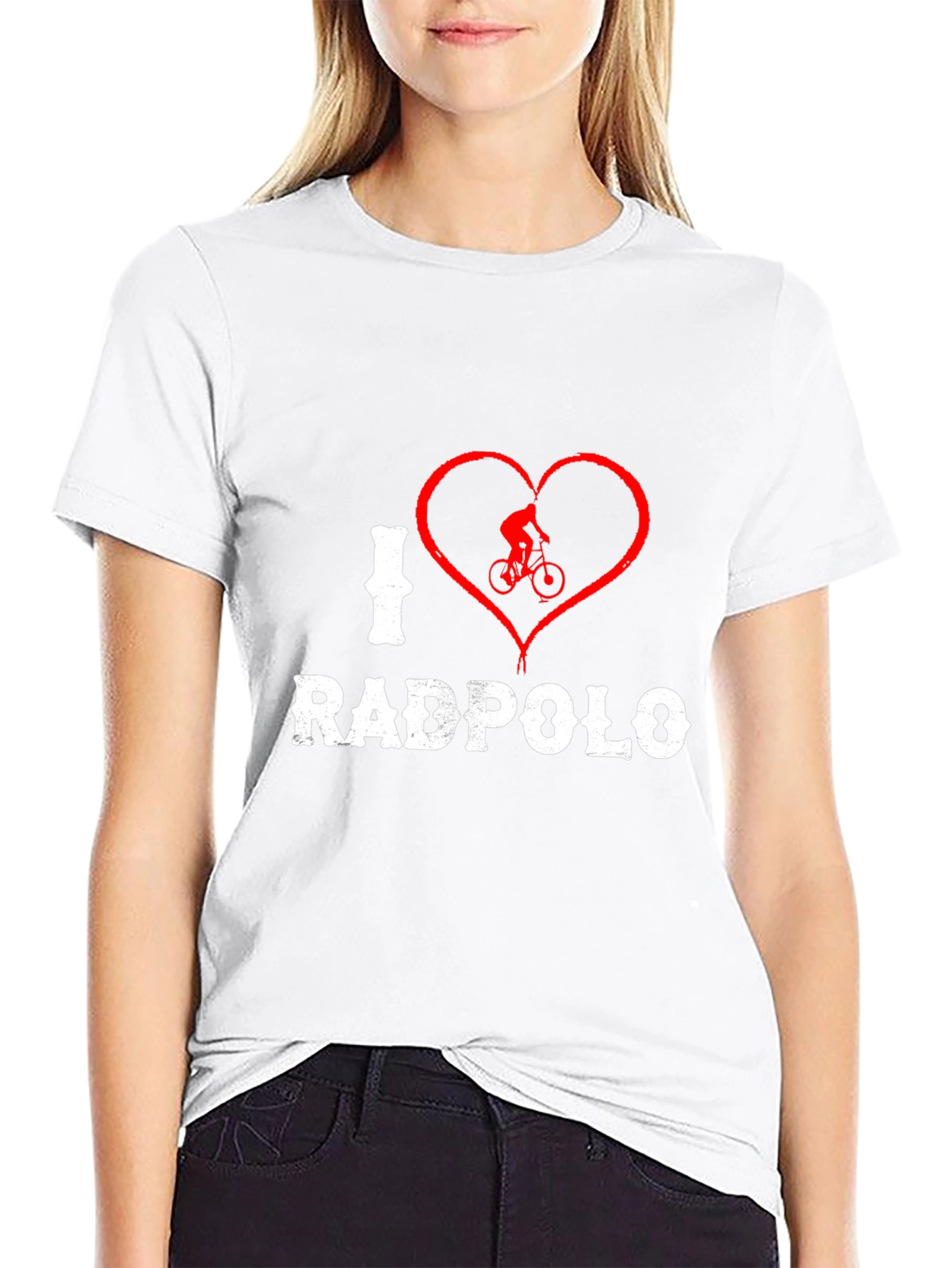 I Heart Radpolo Biking T-Shirt