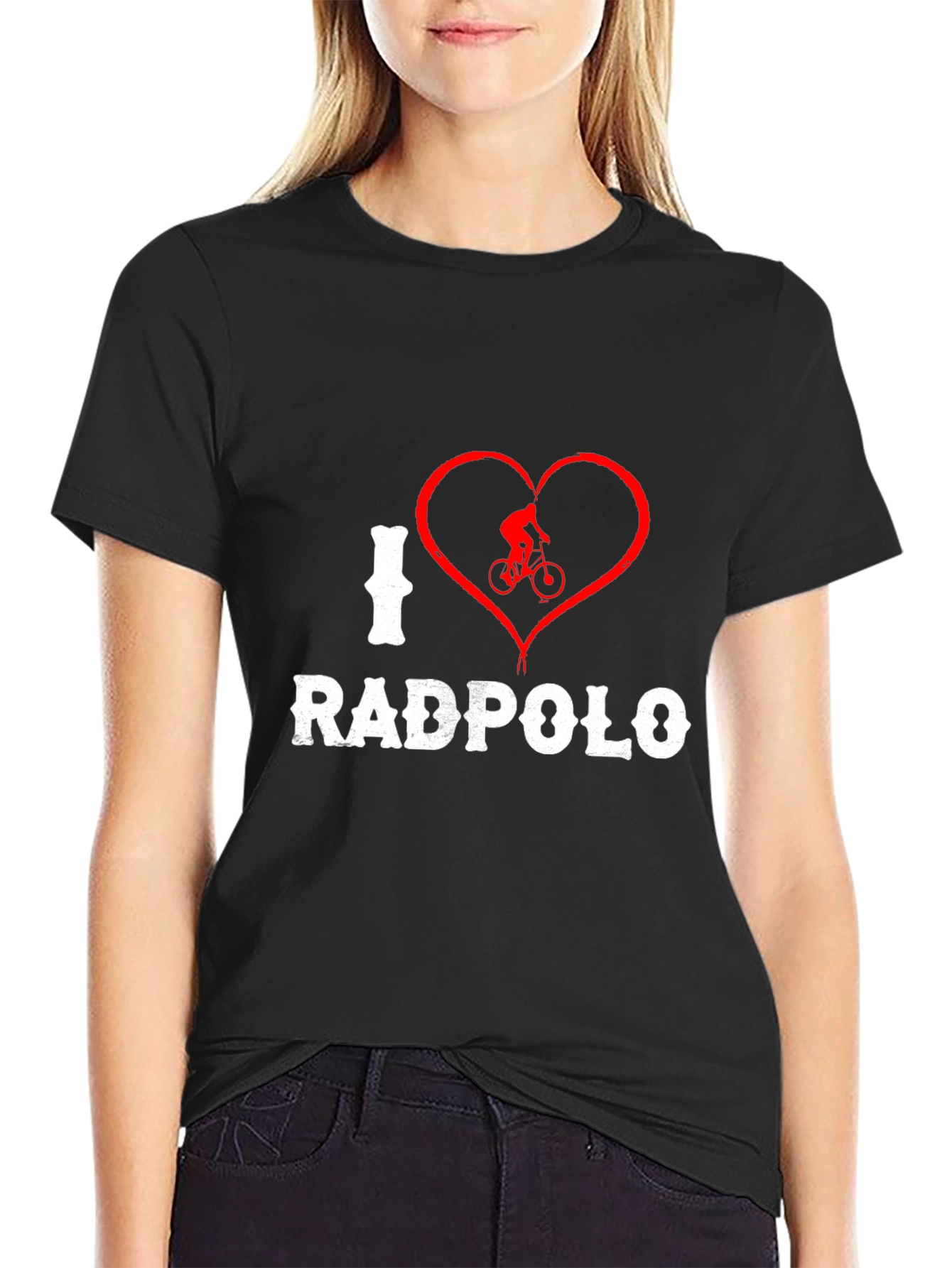 I Heart Radpolo Biking T-Shirt