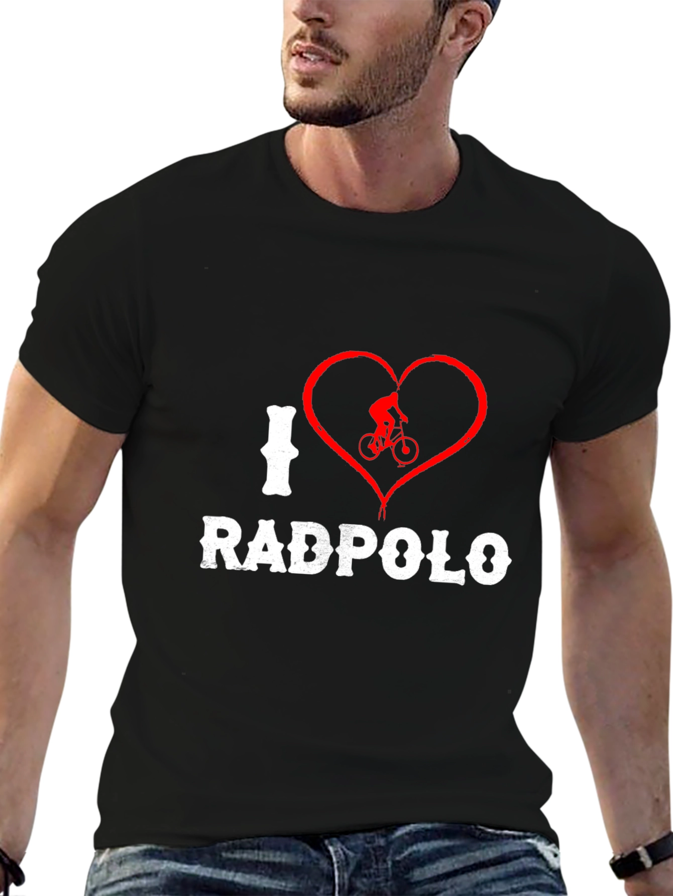 I Heart Radpolo Biking T-Shirt
