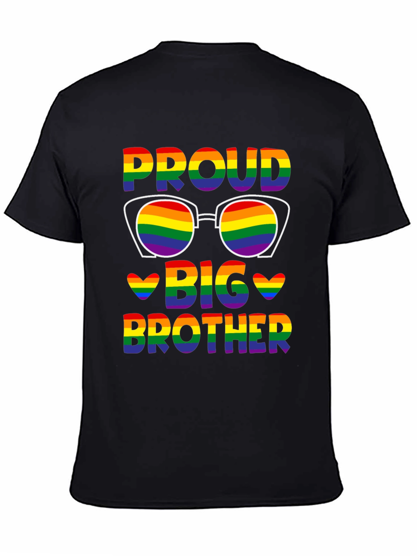 Proud Big Brother Rainbow Pride LGBTQ+ T-Shirt