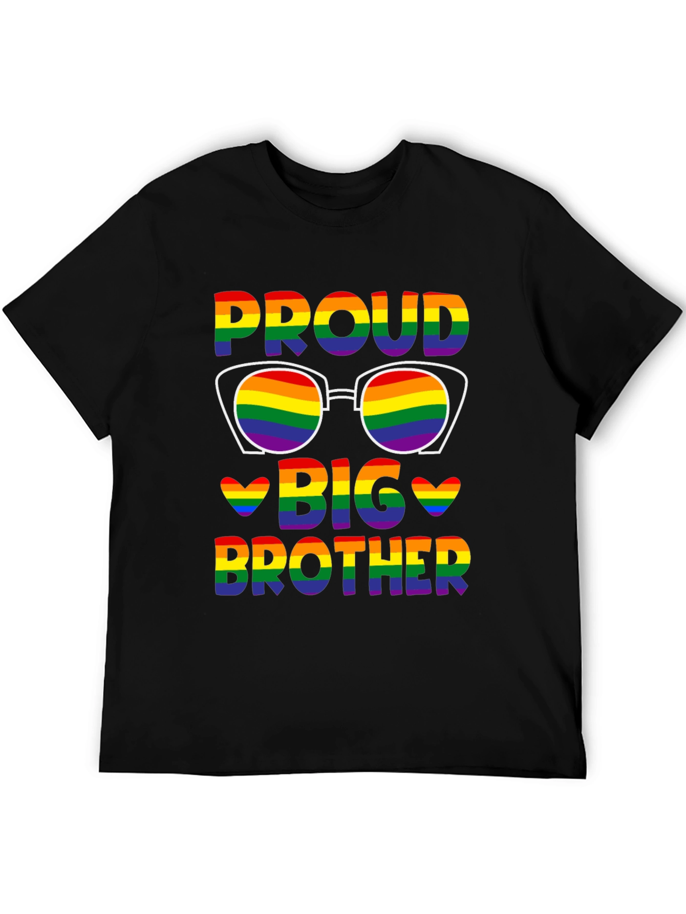 Proud Big Brother Rainbow Pride LGBTQ+ T-Shirt