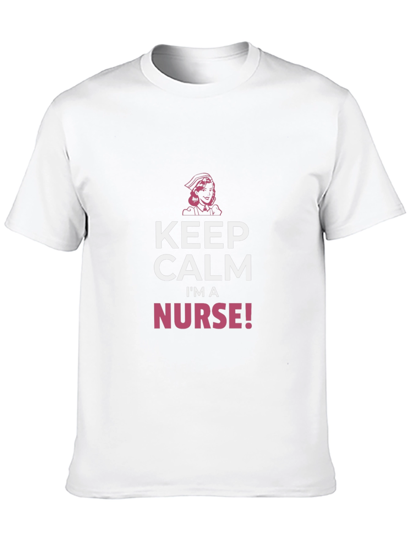 Keep Calm Im a Nurse Black T-Shirt